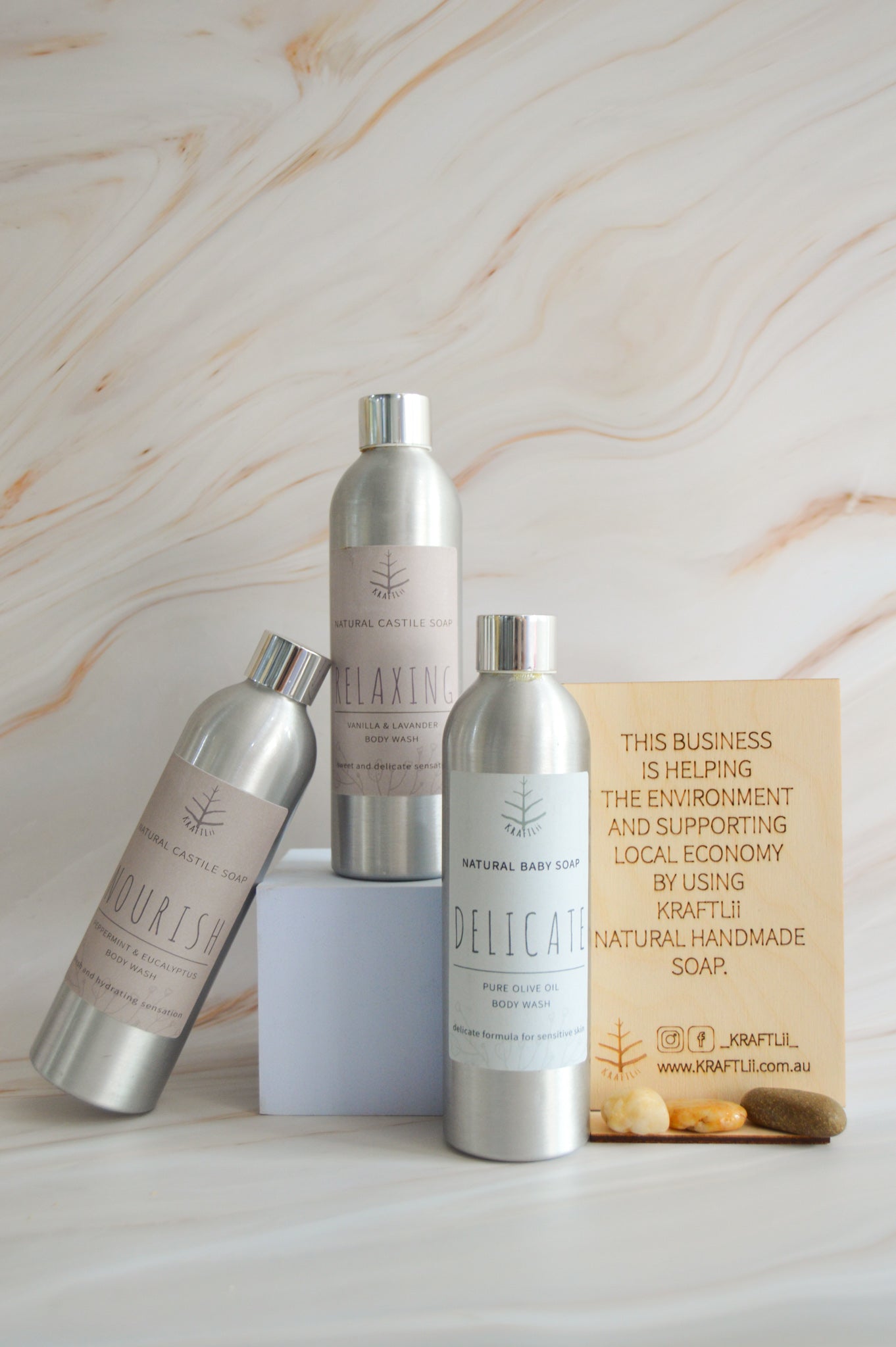 NATURAL CASTILE SOAP -LIQUID BODY WASH