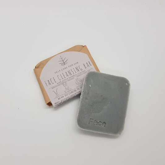 SELF CARE FOR HIM - Charcoal face cleansing bar